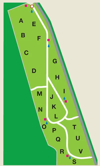Gjerpen Søndre kirkegård. Illustrasjon.